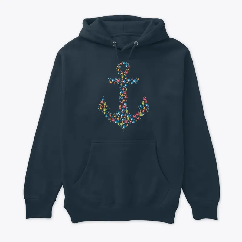 Nautical Anchor Hoodie 