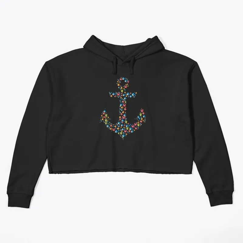 Nautical Anchor Womens Graphic Tee